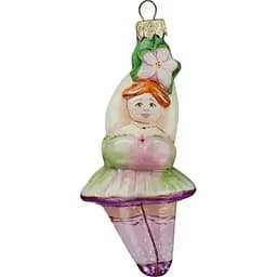 Ялинкова прикраса Різдвяні історії Квіткова фея скло (4820001180411)