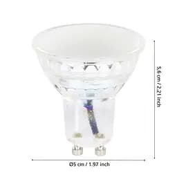 Лампа напівпровідникова LM_LED_GU10 EGLO 110296 - мініатюра 2
