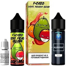 Набор компонентов для самозамеса органической заправки Fucked Lab V2 60 мл 0-3 мг Lichi Peach Guava Личи Персик Гуава (15541)