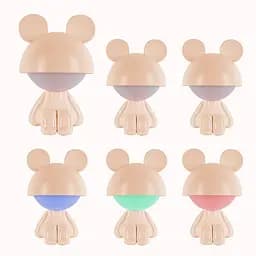 Світильник-нічник Kite LED з акумулятором Cute Mouse персиковий (K25-316-2-4) - мініатюра 4