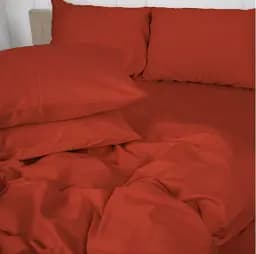 Наволочка MirSon Satin Premium 0081 Terracotta 50х50 см (2200010929522) - мініатюра 5