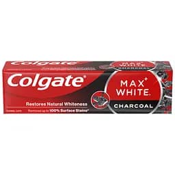 Зубная паста Colgate Max White Charcoal отбеливающая с активированным углем 75 мл