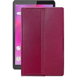 Чохол StatusCASE з екошкіри для планшету Motorola Tab G20 Бордовий