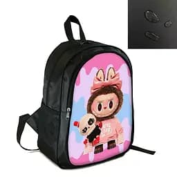 Рюкзак городской/школьный 38×28см с принтом Лабубу/Labubu детский, подростковый, спортивный (4151)