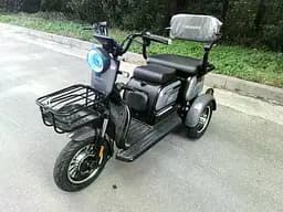 Електроскутер Триколісний Crosser TR1 Pro (1200W, 72V, 24Ah) Сірий - мініатюра 6