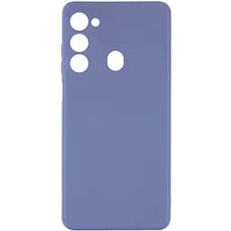 Силиконовый чехол Candy Full Camera для Tecno Spark Go 2022 (KG5m) / Spark 8C Голубой / Mist blue