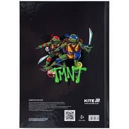 Щоденник шкільний Kite Ninja Turtles 170х238 мм чорний (NT25-262) - мініатюра 5