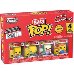 Набір ігрових фігурок Bitty Pop! Сімпсони Барт 4 фігурки в асортименті (85707) - мініатюра 2
