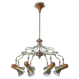 Люстра підвісна Brille павук в зал E14 40W BR (HTL-127S/8)