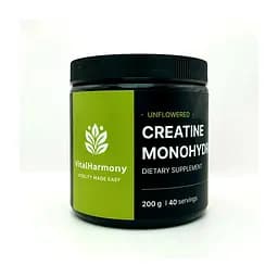 Креатин Creatine Monohydrate 200 грам VitalHarmony fit0026152