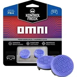 Накладки на стики KontrolFreek Omni Purple 2-pack для PS4/PS5 [131067]