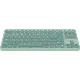Клавіатура Canyon Keyboard OnType 10 Low Profile EN Wired Green (CNS-HKB10GR) - мініатюра 4