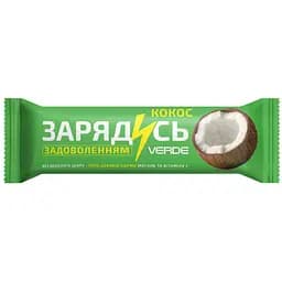 Батончик Verde Зарядись Магній і кокос 25 г