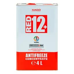 Антифриз Xado Antifreeze Red 12+ красный концентрат 4л(XA 50301_1)