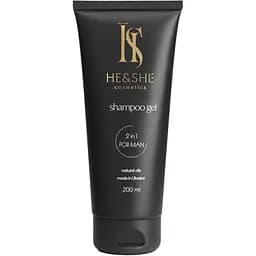 Мужской шампунь-гель He&She Cosmetics 2 In 1 For Men 200 мл