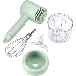 Ручний міксер-подрібнювач Supretto 2 в 1 бездротовий м'ятний (83470001)