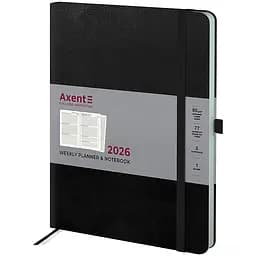 Щотижневик Axent 2026 Grand Strong 195х255 мм чорний (8530-26-01-A)