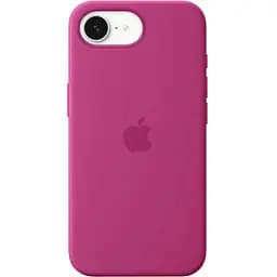 Чохол Silicone Case with MagSafe для Apple iPhone 16e Fuchsia AAA [138724]