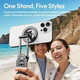 Тримач телефона Ulanzi SK29 Foldable Phone Stand(Magnetic) Black (M101) - мініатюра 5