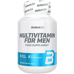 Витамины и минералы BioTech Multivitamin for Men, 60 таблеток