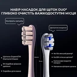Електрична зубна щітка Oclean X Pro Digital Electric Toothbrush Purple - мініатюра 9