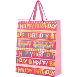 Пакет подарунковий JC121068 Малиновий