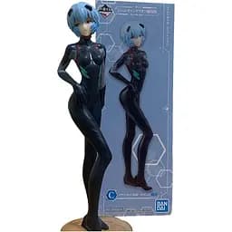 Фигурка Bandai Аянами Рей Евангелион Rei Ayanami Evangelion в черном костюме 21 см WST EVA R 01