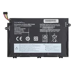 Акумулятор для Lenovo ThinkPad E14 E15 E480 E495 E580 E585 E590 E595, 11.1V 4100 mAh 46Wh, 01AV445