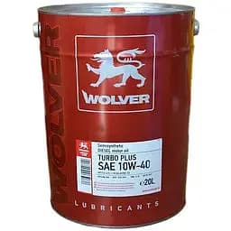 Олива Wolver Turbo Plus 10W-40 API CG-4/SJ 20 л (4421)