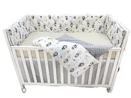 Дитячий набір Moontime у ліжечко "Пінгвіни"