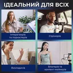 Мікрофон Boya BY-M1S Black (BY-M1S) - мініатюра 12