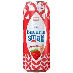 Напiй солодовий Баварiя полуниця б/а з/б 0.33 л