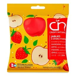 Чипси фруктові Crispy natural Яблуко зі смаком полуниці 18 г