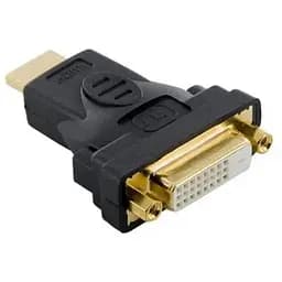 Перехідник Atcom Hdmi male Dvi female 24 + 1 pin чорний - мініатюра 4