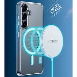 Чохол Dux Ducis Clin Mag with MagSafe для Samsung Galaxy S25 Transparent [134546] - мініатюра 9