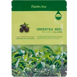 Тканинна маска для обличчя FarmStay Visible Difference з екстрактом зеленого чаю 23 мл