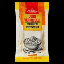 Вермішель Akura Corn Noodles кукурудзяна 250 г