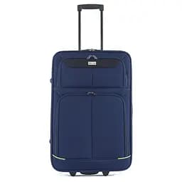 Валіза середня Semi Line 24 дюйми (M) дюйми (M) Polyester Blue/Green Lines (T5755-2) - мініатюра 2