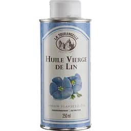 Масло льняное La Tourangelle первого отжима неочищенное 250 мл