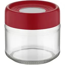 Банка для зберігання Heinner з червоною кришкою (HR-QL-RJ300R)