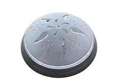 Світильник пластиковий Уфо Роза Вітрів дим