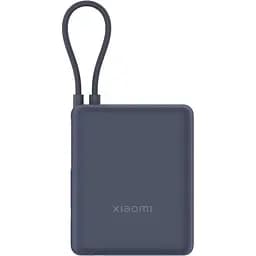 Портативный аккумулятор Xiaomi Power Bank Integrated Cable 33W 10000mAh blue (PB1033MI/BHR9341GL)