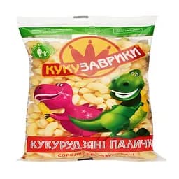 Кукурудзяні палички Кукузаврики солодкі неглазуровані 150 г