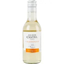 Вино Maison Castel Chardonay Vin de France белое полусухое 0.187 л