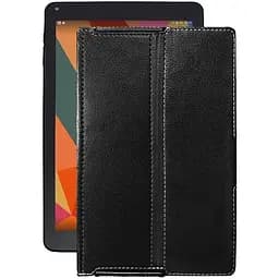 Чехол StatusCASE из экокожи для планшета Sigma mobile X-style Tab A101 Черный матовый