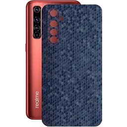 Захисна плівка StatusSKIN для Realme X50 Pro 5G Корпус Вініл Соти сині
