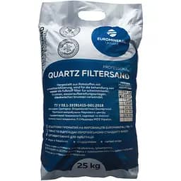 Кварцевый песок для фильтров бассейна AquaDoctor фракция 0.4-0.8 мм EuroMineral 25 кг