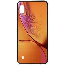 Чохол-накладка Toto Print Glass Space Case Samsung Galaxy A10 Yellow