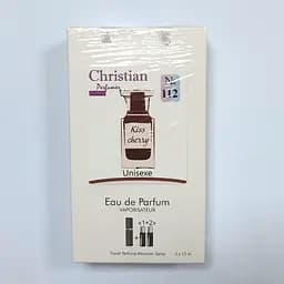 Духи женские Christian Lost Cherry №112 подарочные с атомайзером 3 шт. по 12 мл