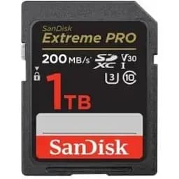 Карта памяти SanDisk 1 TB SDXC UHS-I U3 V30 Extreme PRO (SDSDXXD-1T00-GN4IN)